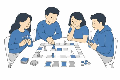 ボードゲームする