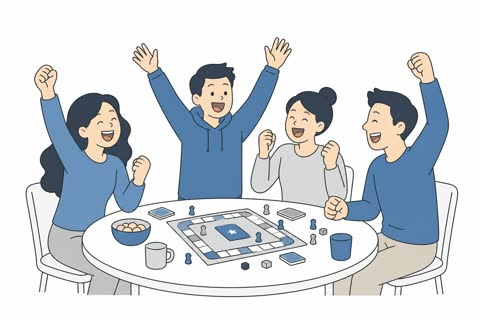 ゲームで盛り上がる