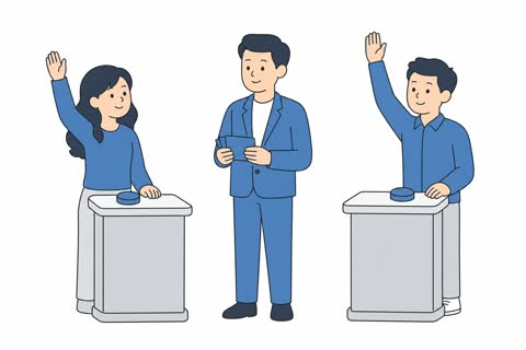 クイズ大会する