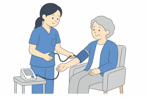 血圧を測る