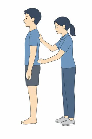 姿勢をチェックする