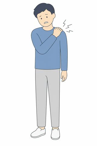 肩が凝る