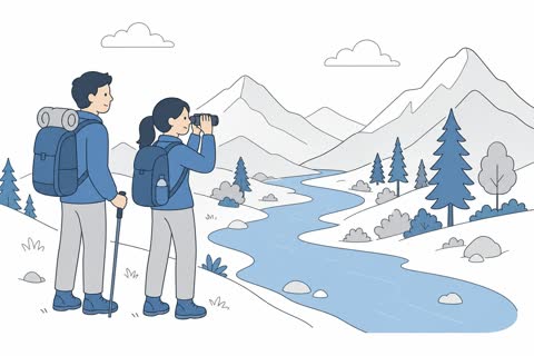 山と川