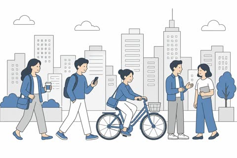 都市のスカイライン