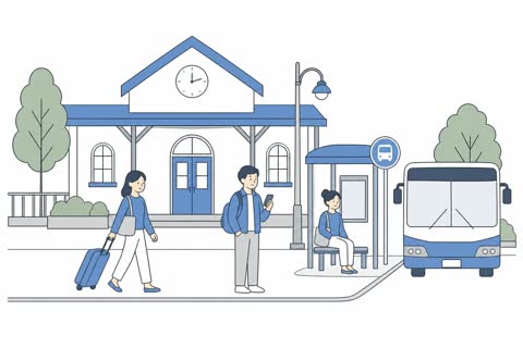 駅前