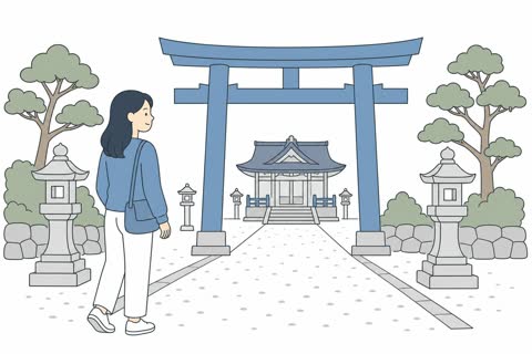 神社の鳥居