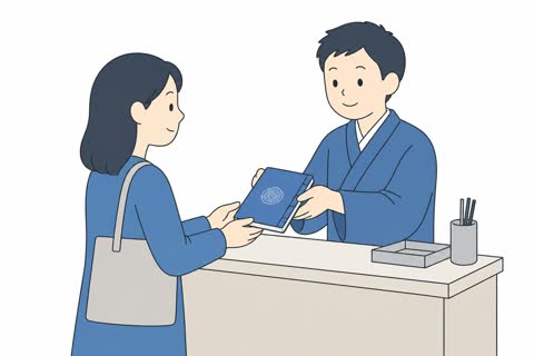 御朱印をもらう