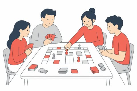 ボードゲームする