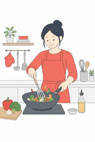 料理する