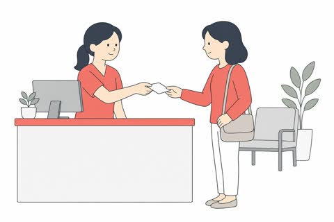 受付する