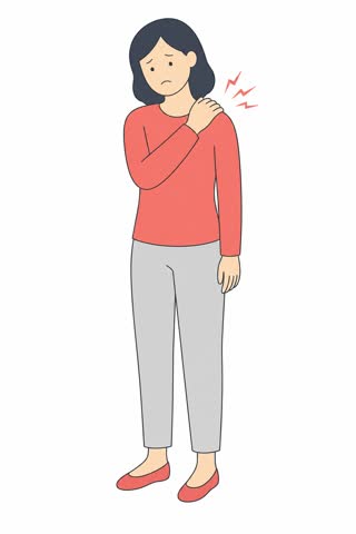 肩が凝る