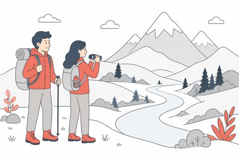 山と川