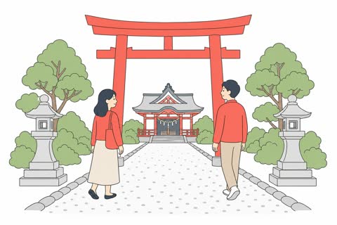 神社の鳥居