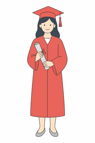 卒業する
