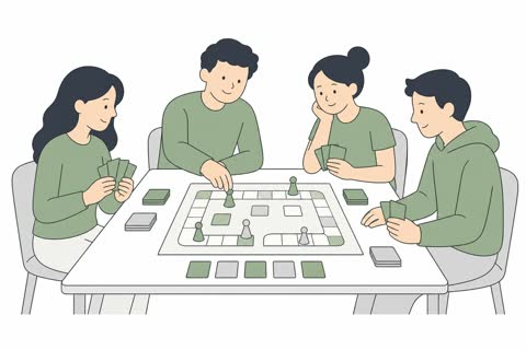 ボードゲームする