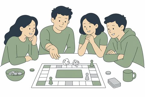 サイコロを振る