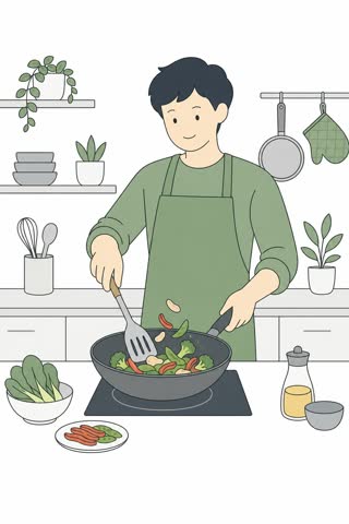 料理する