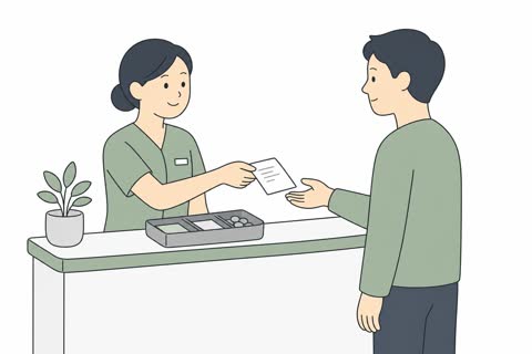 お会計する