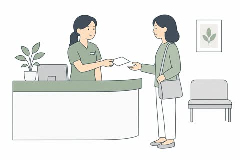 受付する