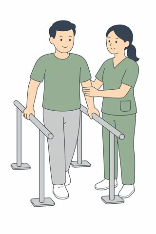 リハビリする