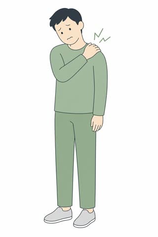 肩が凝る