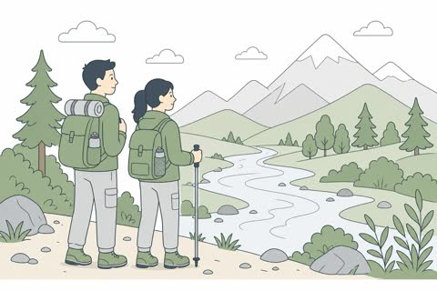 山と川