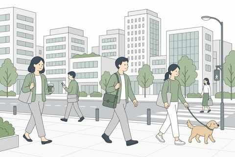 ビル街