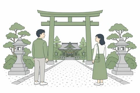 神社の鳥居