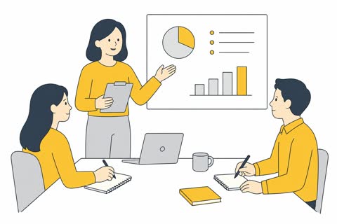 研修する