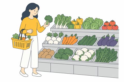 買い物する