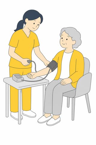 血圧を測る