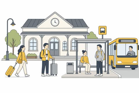 駅前