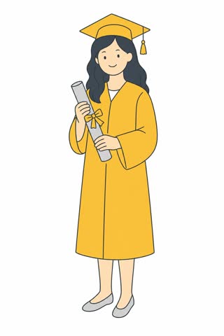卒業する