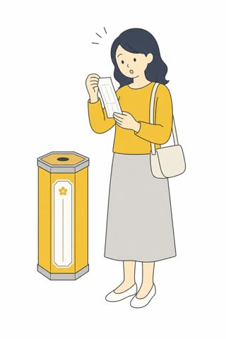おみくじを引く